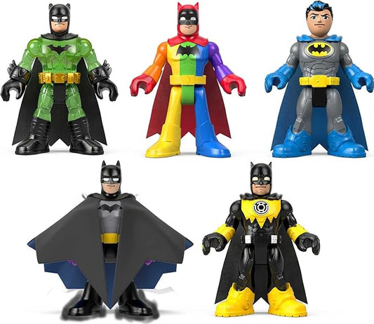 Fisher-Price Imaginext DC Super Friends Batman Toys 80th Anniversary Collection Figure Set for Adults & Preschool Kids Ages 3+ Years - Figurio