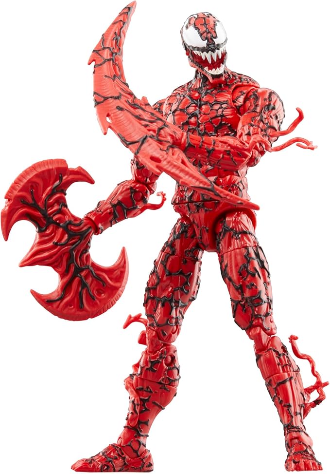 MARVEL Legends Series - Carnage - Comics 6"" Collectible Figure, 15 cm, Red, F9090 - Figurio