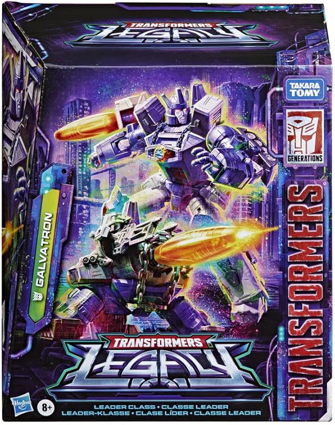 Transformers Toys Generations Legacy Series Leader Galvatron Action Figure - Kids Ages 8 and Up, 7.5-inch - Figurio