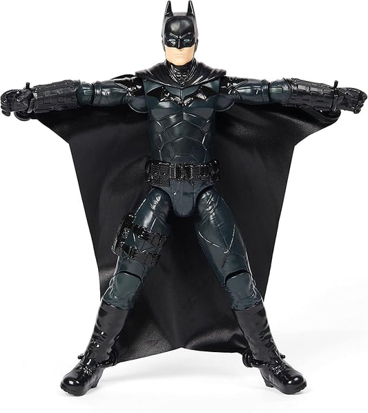 DC Comics, Batman 12-inch Wingsuit Batman Action Figure, The Batman Movie Collectible Kids Toys for Boys and Girls Ages 3 and up - Figurio