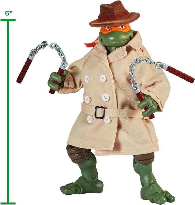 Teenage Mutant Ninja Turtles: Ninja Elite 6" Michelangelo in Disguise Figure by Playmates Toys - Figurio