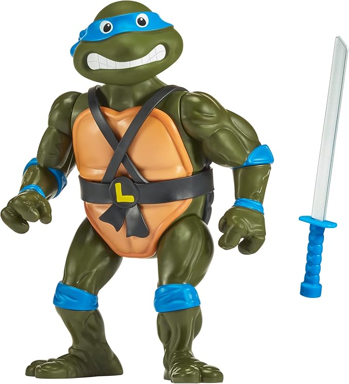 Teenage Mutant Ninja Turtles: 12” Original Classic Leonardo Giant Figure by Playmates Toys - Figurio