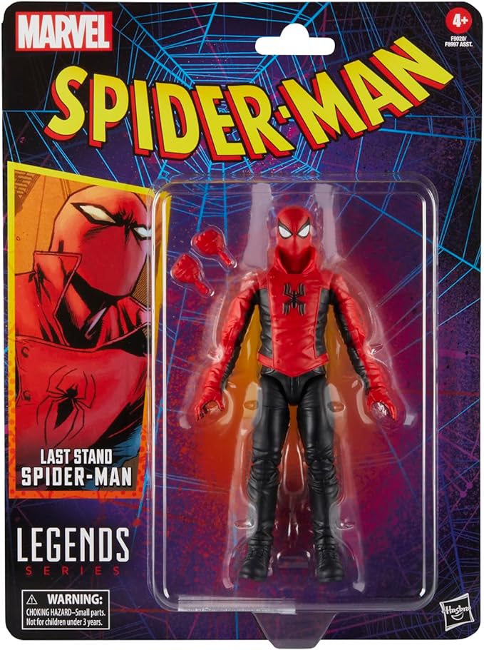 MARVEL Legends Series Last Stand Spider-Man, Comics Collectible 6-Inch Action Figure - Figurio