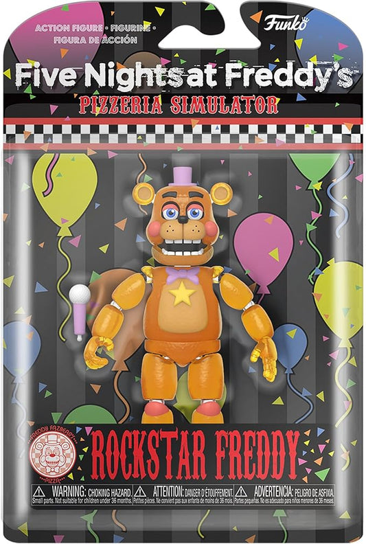 Funko Action Figures: Five Nights at Freddy's Pizza Simulator - Rockstar Freddy - Figurio