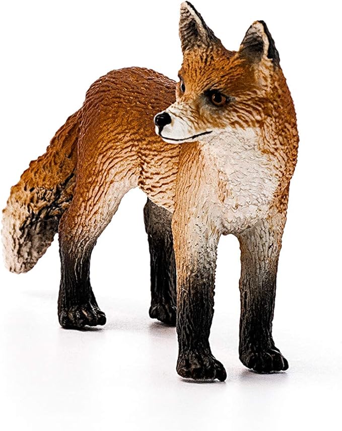 Schleich Wild Life, Animal Figurine, Animal Toys for Boys and Girls 3-8 Years Old, Fox Brown, Ages 3+ - Figurio