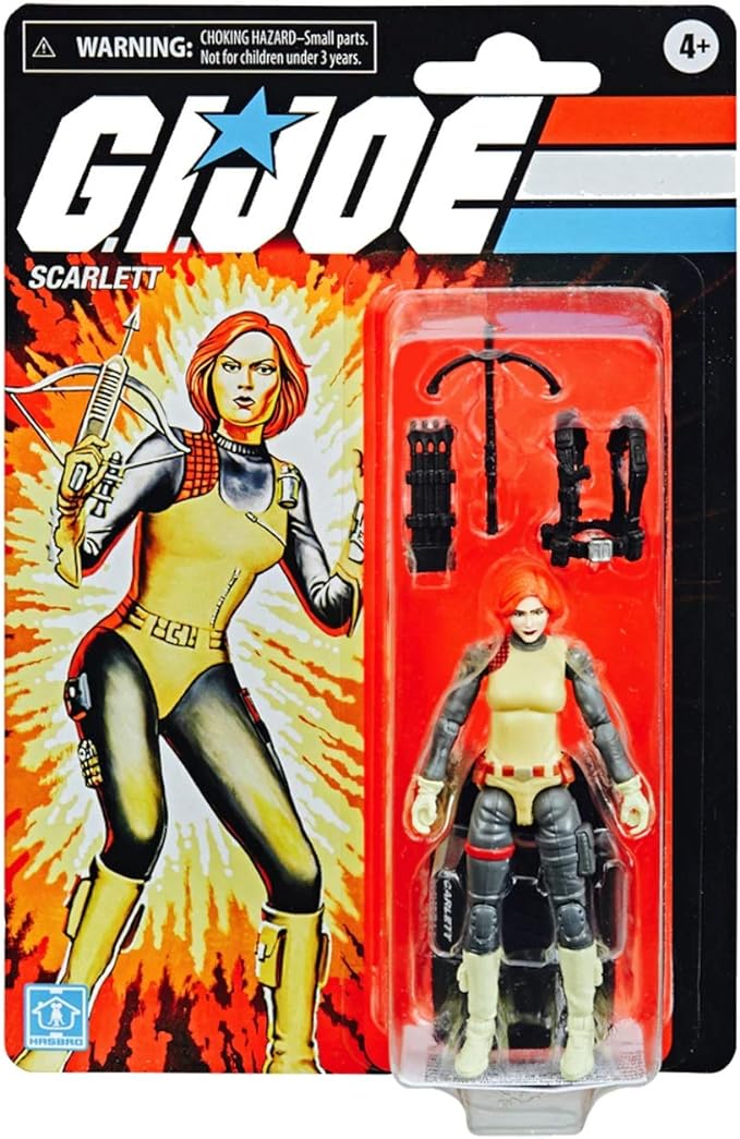 Hasbro G.I.Joe Scarlett Action Figure 10 cm - Figurio