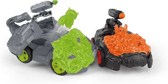 Schleich Stone CrashMobile with Mini Creature - Figurio