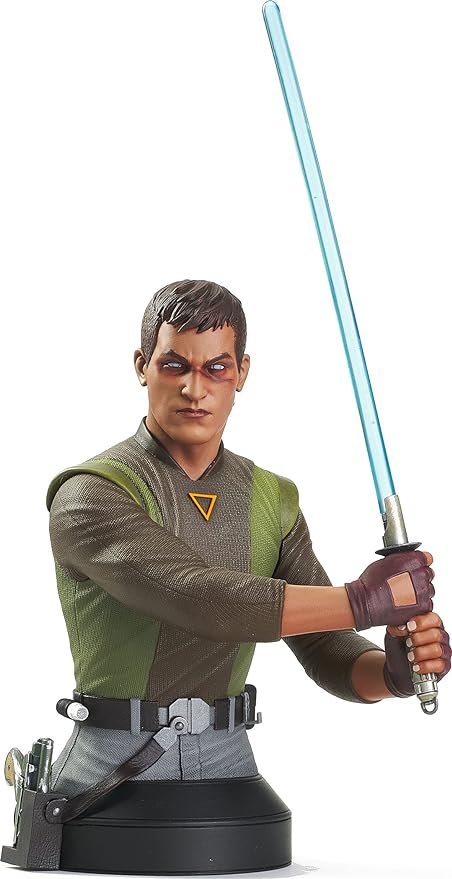 Diamond Select Toys Star Wars Rebels: Kanan Jarrus 1:6 Scale Bust, Multicolor - Figurio