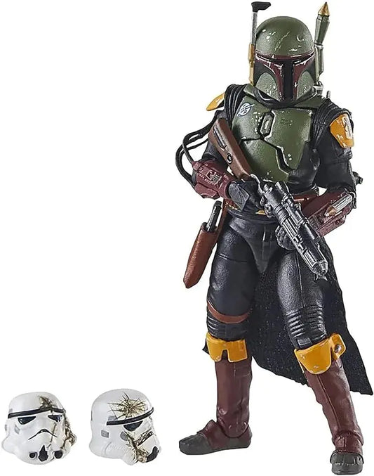 STAR WARS The Vintage Collection Boba Fett (Tatooine) Deluxe Action Figure, 3.75-Inch-Scale The Book of Boba Fett Toy for Kids - Figurio