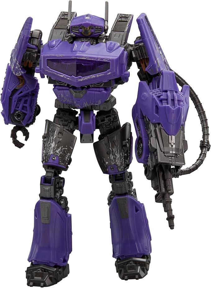 Transformers Toys Studio Series Voyager Bumblebee 110 Shockwave, 6.5-inch Converting Action Figure, 8+ - Figurio