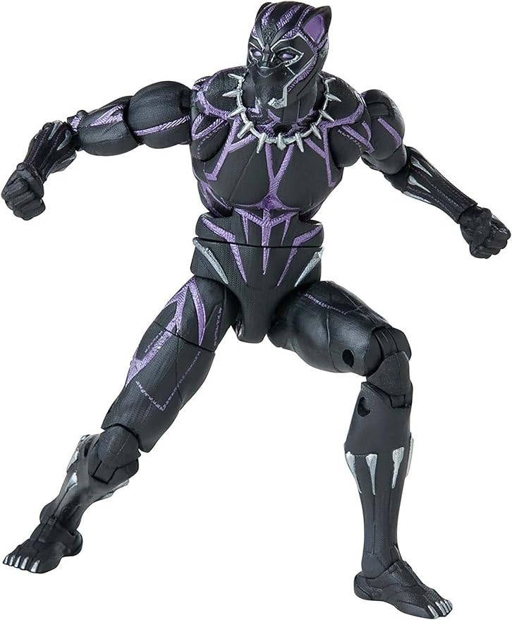 Marvel Legends Series Black Panther Legacy Collection Black Panther 6-inch Action Figure Collectible Toy, 3 Accessories - Figurio