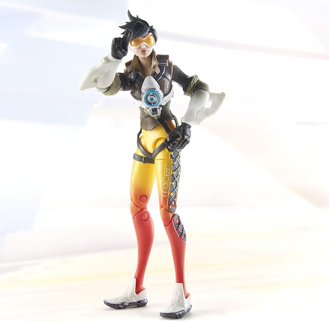 Hasbro Toys Overwatch Ultimates Series Tracer 6" Collectible Action Figure - Figurio