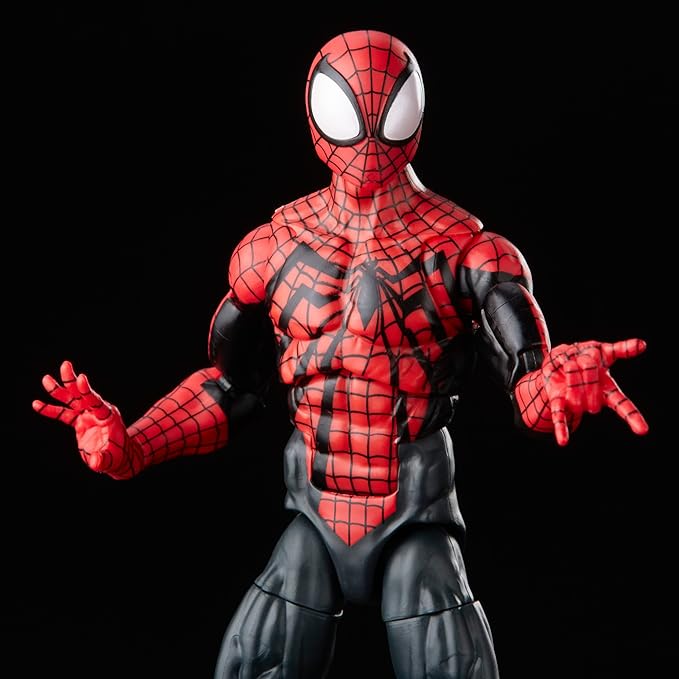 Marvel Legends Series Ben Reilly Spider-Man, Spider-Man Legends Collectible 6 Inch Action Figures, 2 Accessories - Figurio