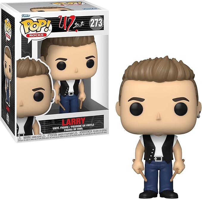 Funko Pop! Rocks: U2 ZooTV Collectors Set- Adam, Edge, Larry, and Bono - Figurio