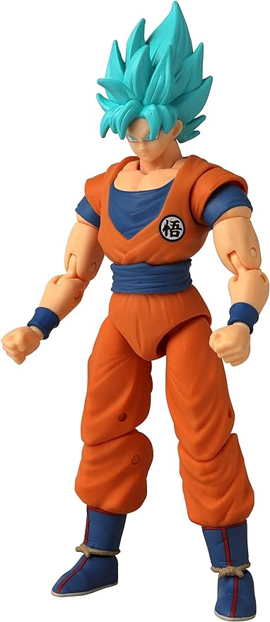 Bandai America - Dragon Ball Super Dragon Stars Super Saiyan Blue Goku, Version 2 - Figurio