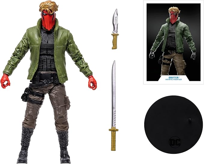 McFarlane Toys DC Multiverse Grifter Infinite Frontier 7" Action Figure with Accessories - Figurio