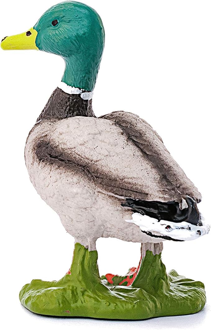 Schleich Farm World Duck Toy Figurine - Highly Detailed and Durable Farm Animal Toy, Fun and Educational Play for Boys and Girls, Gift for Kids Ages 3+ - Figurio