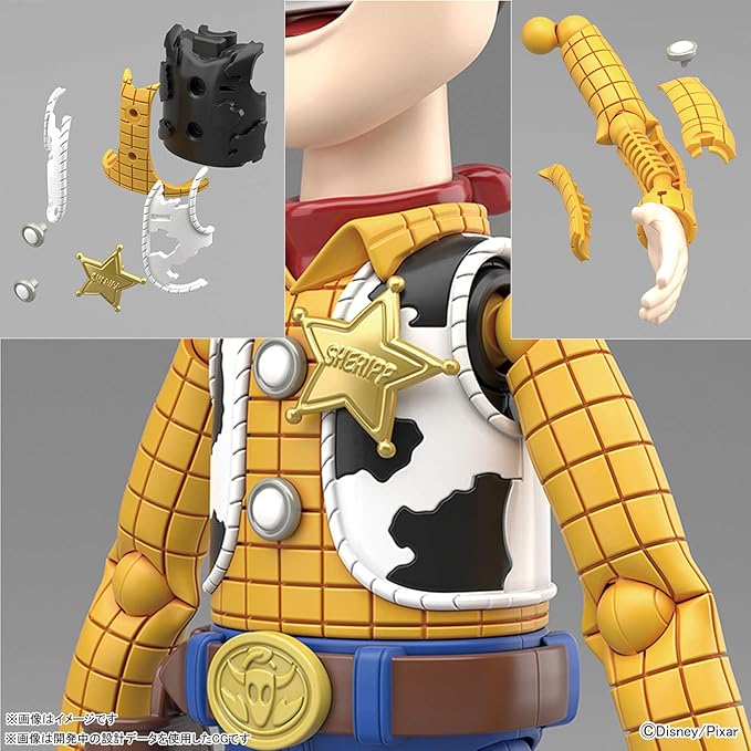 Bandai Hobby Cinema-Rise Standard Sheriff Woody Toy Story - Figurio