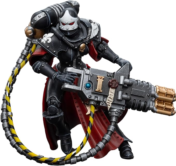 JOYTOY Warhammer 40,000 Action Figure Adepta Sororitas Retributor with Heavy Flamer Collection Model Christmas Birthday Gift - Figurio