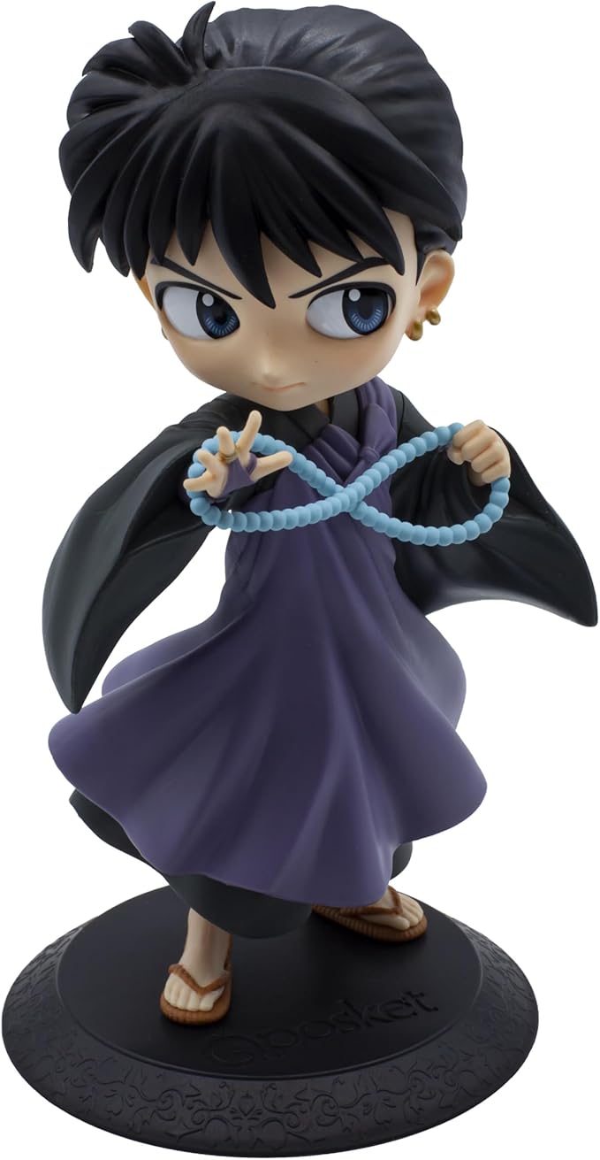 Banpresto - Inuyasha - Miroku (ver. B), Bandai Spirits Q Posket Figure - Figurio