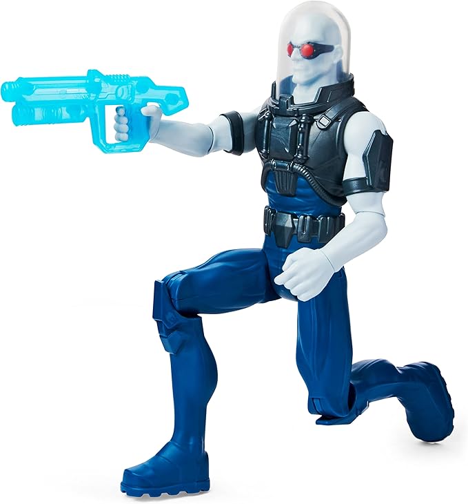 Batman 12-Inch Mr. Freeze Action Figure with Blaster Accessory, Kids Toys for Boys Aged 3 and up - Figurio