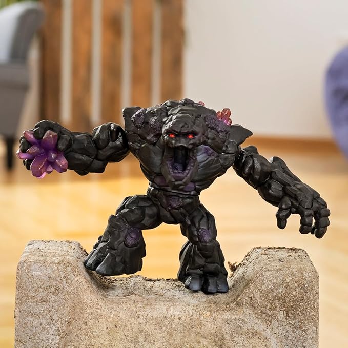 Schleich Eldrador Shadow World Stone Monster Realistic Mythical Fantasy Creature Action Figure Toy Stone Creature with Movable Arms and Torso for Boys and Girls Gift 7+ - Figurio