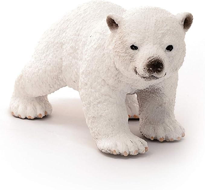 Schleich Polar Bear Cub, Walking (14708) - Figurio