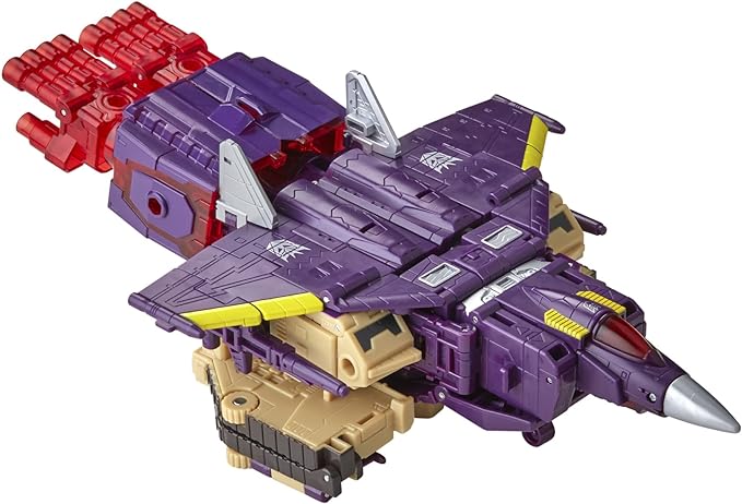 Transformers Toys Generations Legacy Series Leader Blitzwing Triple Changer Action Figure - Kids Ages 8 and Up, 7-inch - Figurio