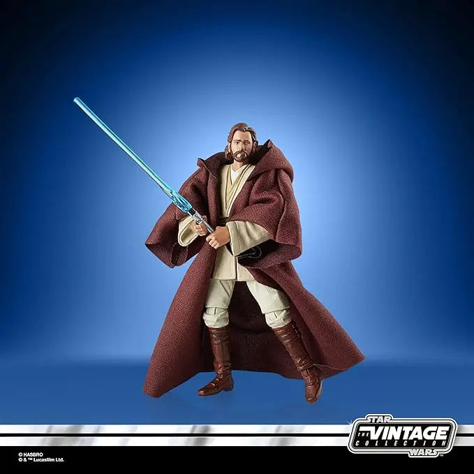 STAR WARS The Vintage Collection OBI-Wan Kenobi Toy VC31, 3.75-Inch-Scale Attack of The Clones Action Figure, Toys Kids 4 and Up - Figurio