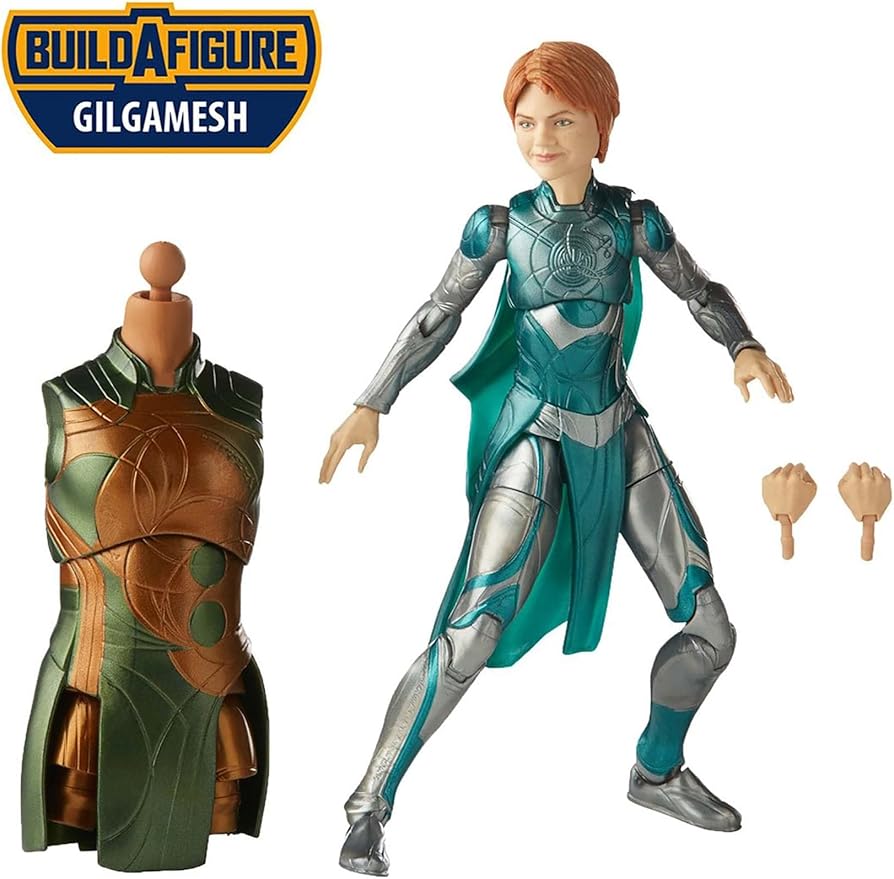 Marvel Hasbro Legends Series The Eternals Sprite 6-Inch Action Figure Toy, Movie-Inspired Design, Includes 2 Accessories, Ages 4 and Up - Figurio