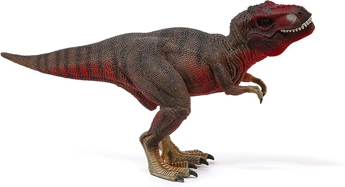 Schleich Dinosaurs Tyrannosaurus Rex - King of the Dinosaurs Tyrannosaurus Rex Toy with TRex Chomping Action Jaw, Dino World Action Figure for Boys and Girls, Gift Ready, Ages 4+ - Figurio