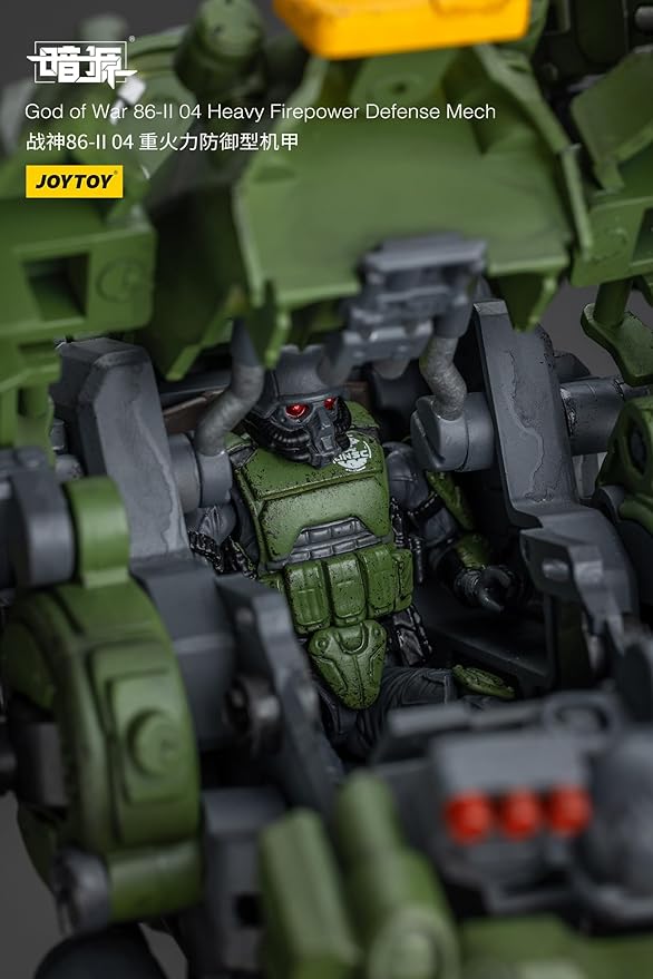 JOYTOY Action Figure Mecha 1/25 Dark Source God of War 86-II 04 Heavy Firepower Defense Mech 9.44inch Movable Model Collectible Figurine - Figurio