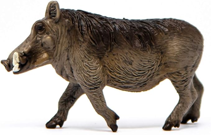 Schleich Wild Life, Animal Figurine, Animal Toys for Boys and Girls 3-8 years old, Warthog, Ages 3+ - Figurio