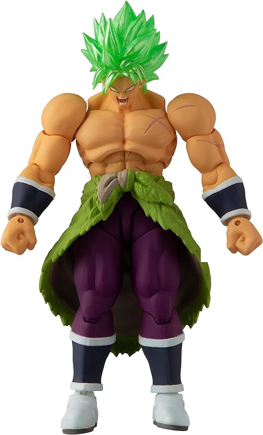 Bandai Namco - Dragon Ball Super - Super Saiyan Broly, Dragon Ball Evolve 5" Action Figure - Figurio