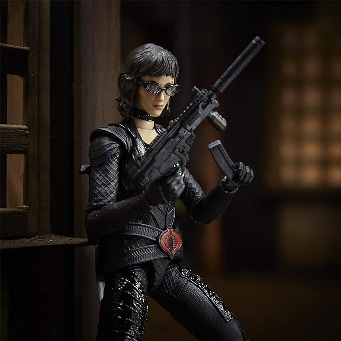 G.I. Joe Classified Series Snake Eyes: G.I. Joe Origins Baroness Collectible Figure 19, Premium 6-Inch-Scale Toy with Custom Package Art - Figurio