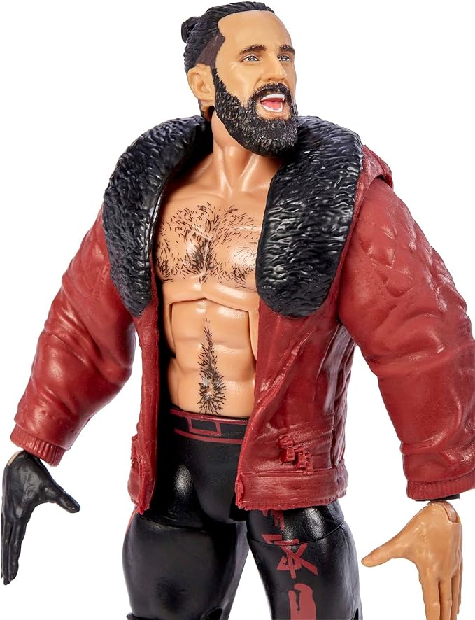 Mattel WWE Elite Collection Seth Rollins 6-inch Posable Action Figure - Figurio