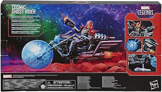 Marvel Legends Cosmic Ghost Rider - Action Figure, Iron Material, 15.98" Long - Figurio