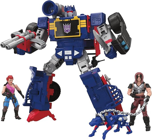 Transformers Collaborative G.I. Joe x Toys Soundwave Dreadnok Thunder Machine, Zartan & Zarana, Action Figures for Boys and Girls Ages 8+ - Figurio