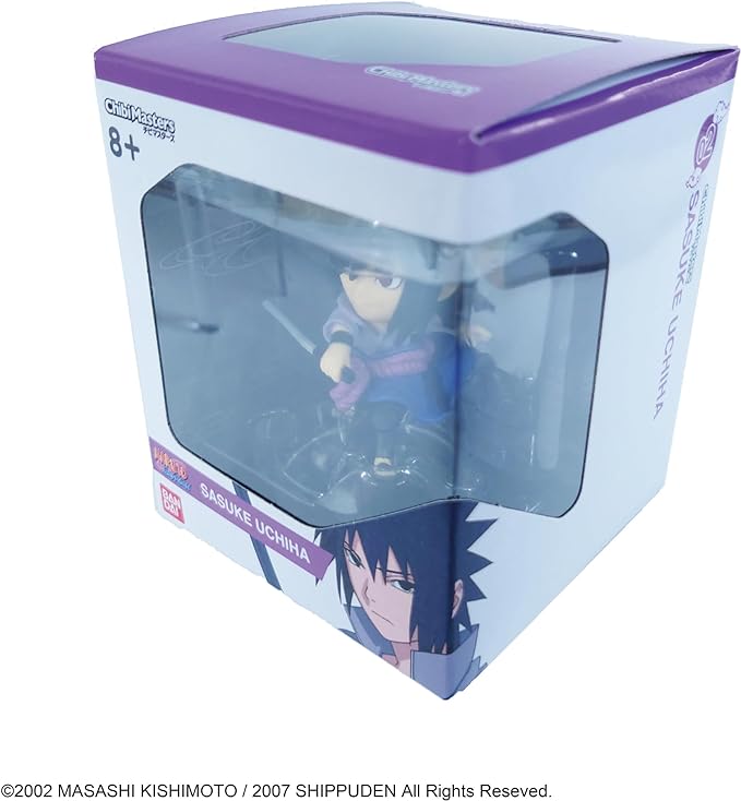 BANDAI - Naruto Chibi Masters - Sasuke Uchiha - Figurio