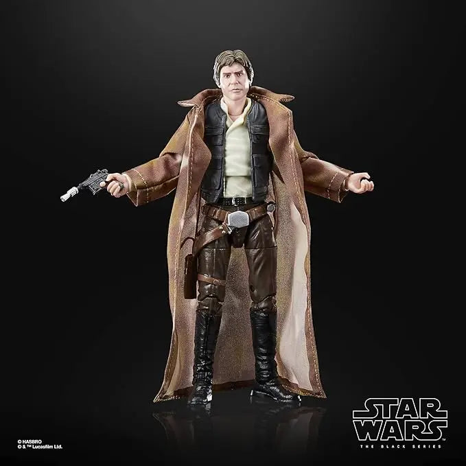 STAR WARS The Black Series Han Solo, Return of The Jedi 40th Anniversary 6-Inch Collectible Action Figures, Ages 4 and Up - Figurio