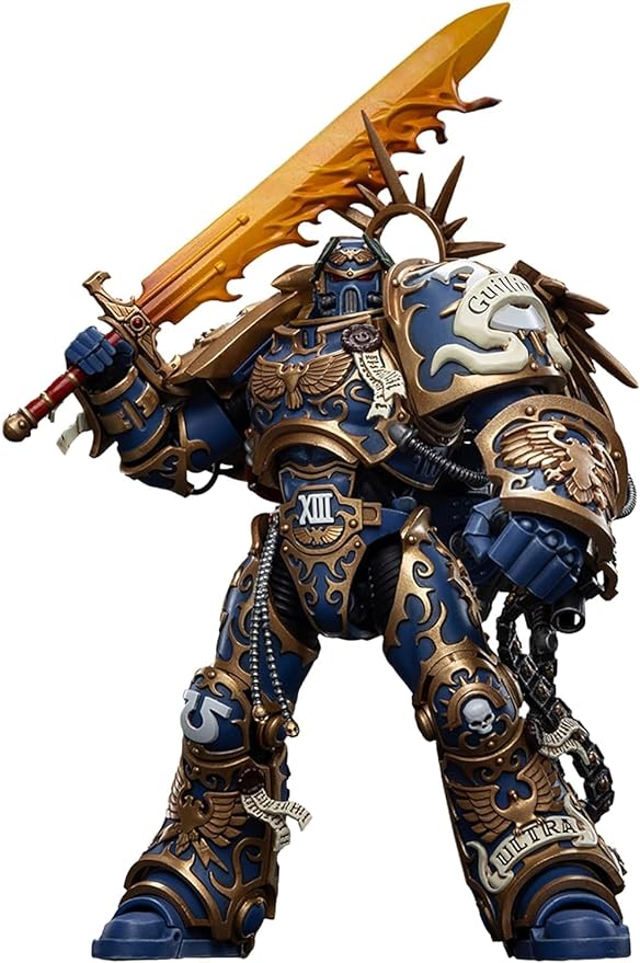 JOYTOY Warhammer 40,000 1/18 Action Figure 7.08-Inch Ultramarines Primarch Roboute Guilliman Collection Model Christmas Birthday Gift JT6342 - Figurio