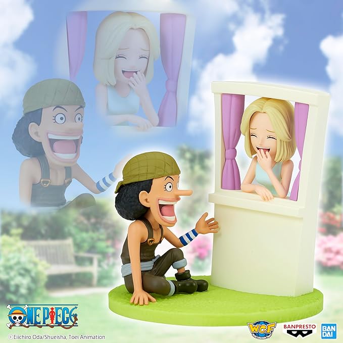 Banpresto - One Piece - Log Stories - Usopp & Kaya, Bandai Spirits World Collectable Figure - Figurio