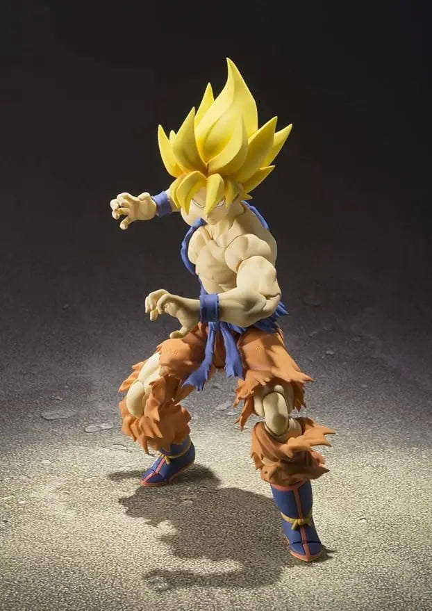 Bandai Tamashii Nations Dragon Ball Z Super Saiyan Goku Super Warrior Awakening S.H. Figuarts Action Figure - Figurio