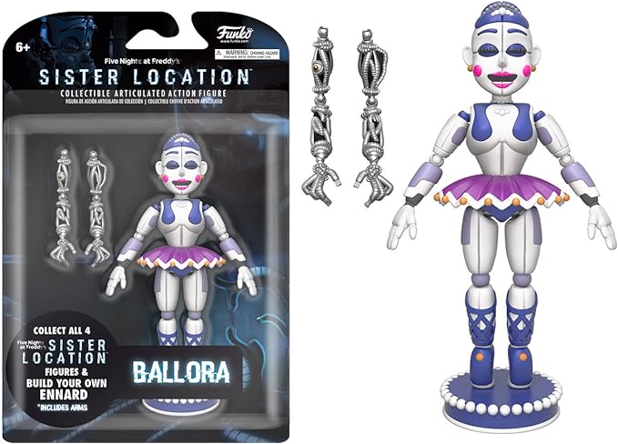 FUNKO ACTION FIGURE: Five Nights At Freddy's - Ballora - Figurio