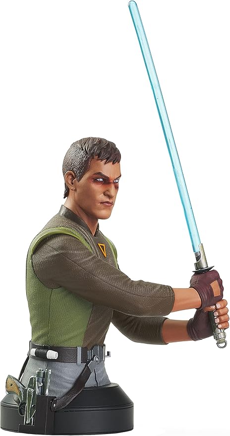 Diamond Select Toys Star Wars Rebels: Kanan Jarrus 1:6 Scale Bust, Multicolor - Figurio