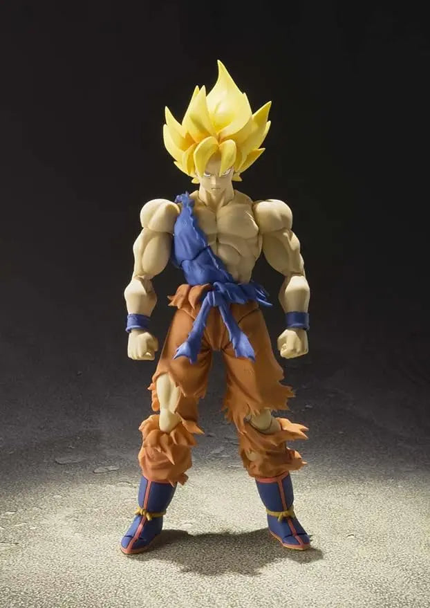 Bandai Tamashii Nations Dragon Ball Z Super Saiyan Goku Super Warrior Awakening S.H. Figuarts Action Figure - Figurio