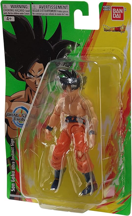 Bandai America - Dragon Ball Evolve 5 Action Figure Ultra Instinct Goku - Figurio