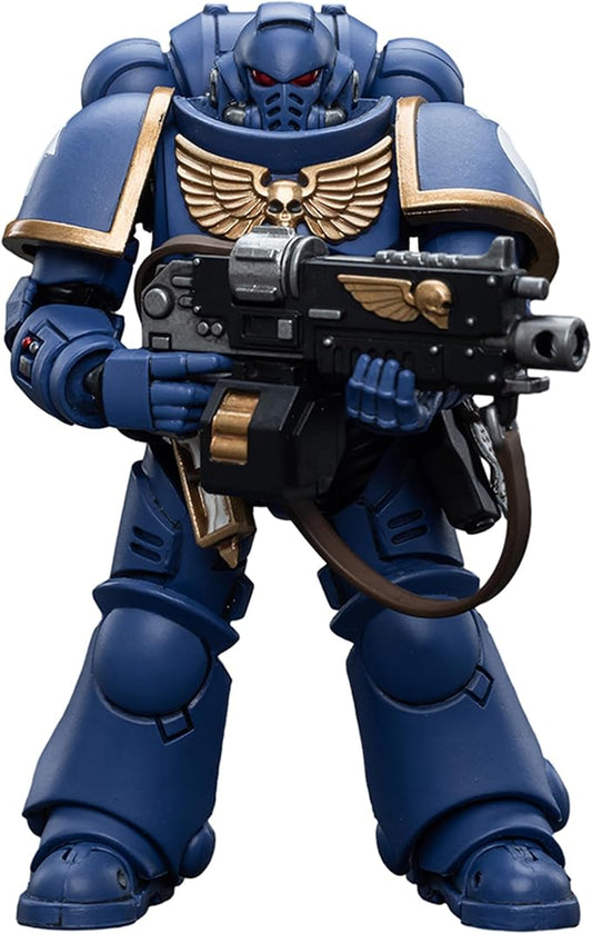 JOYTOY 1/18 Action Figure Warhammer 40,000 Ultramarines Intercessors Ver.3 4.96 Inch Movable Model Collectible Figurine - Figurio