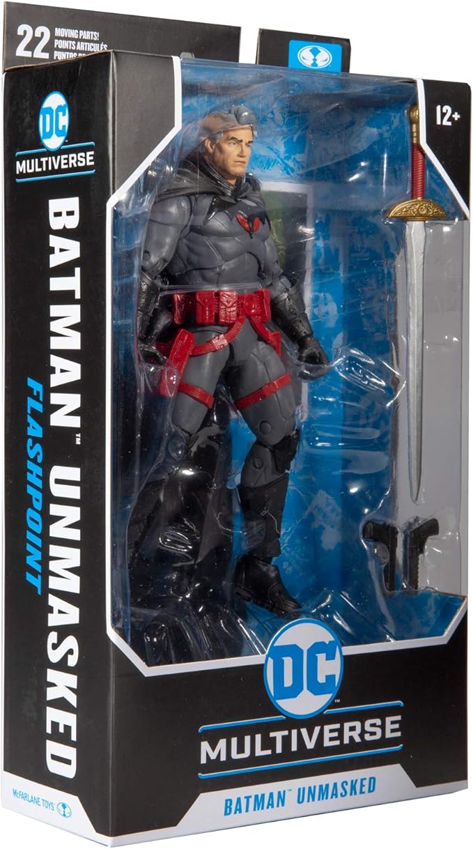 McFarlane Toys DC Multiverse Thomas Wayne Flashpoint Batman 7" Action Figure - Figurio