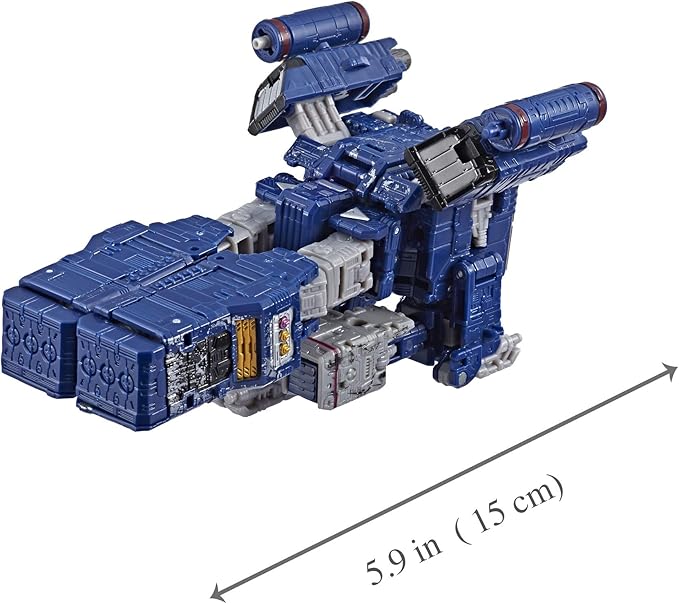 Transformers Toys Generations War for Cybertron Voyager Wfc-S25 Soundwave Action Figure - Siege Chapter - Adults & Kids Ages 8 & Up, 7" - Figurio